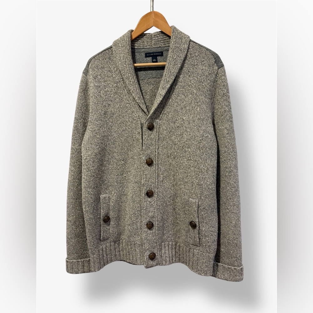 Banana Republic Wool Cashmere Shawl Collar Cardigan